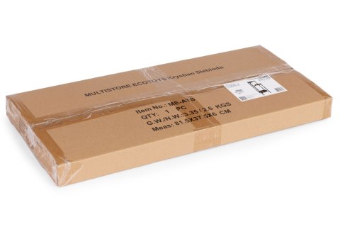 Kwietnik stojący stojak na kwiaty ozdoby 3 poziomy czarny ModernHome