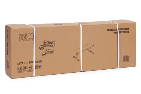 Ławeczka treningowa do ćwiczeń prosta składana 120 kg ModernHome