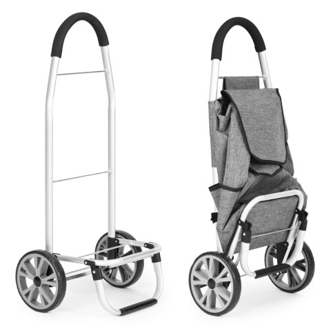 Wózek na zakupy torba 33 litry duże koła dodatkowe kieszenie ModernHome