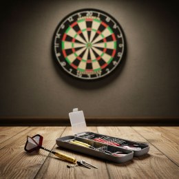 Zestaw 3 rzutek do darta 17g Brass metalowe lotki do tarcz sizalowych