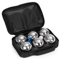 Zestaw do gry w bule kule boules petanque 6 szt. + etui i akcesoria