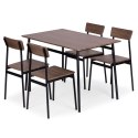 Zestaw mebli do jadalni kuchni stół + 4 krzesła MALMO ModernHome