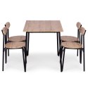 Zestaw mebli do jadalni kuchni stół + 4 krzesła OSLO ModernHome