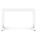 Biurko komputerowe szkolne stół 120x60 cm białe ModernHome