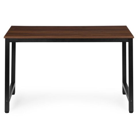 Biurko komputerowe szkolne stół 120x60 cm ciemny orzech ModernHome