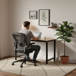 Biurko komputerowe szkolne stół 120x60 cm jasny dąb ModernHome