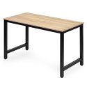 Biurko komputerowe szkolne stół 120x60 cm jasny dąb ModernHome