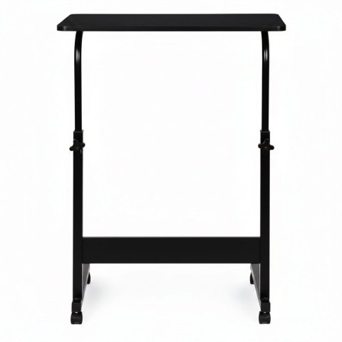 Mobilny stolik pod laptopa biurko dostawiane do fotela czarny ModernHome