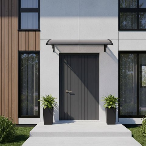 Daszek nad drzwi 100x80 cm zadaszenie osłona poliwęglan MultiGarden