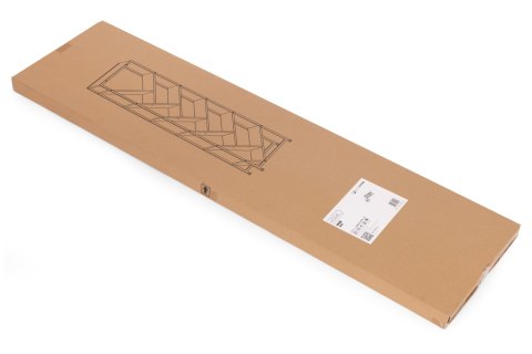 Regał na książki geometryczny drzewko 10 półek jasny dąb loftowy ModernHome