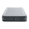 Materac łóżko do spania dwuosobowy z pompką automatyczną 191x137 cm INTEX 67768