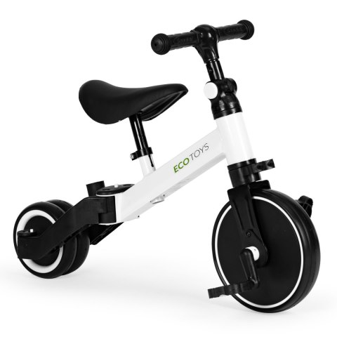 Rower trójkołowy biegowy 2w1 rączka do prowadzenia ECOTOYS