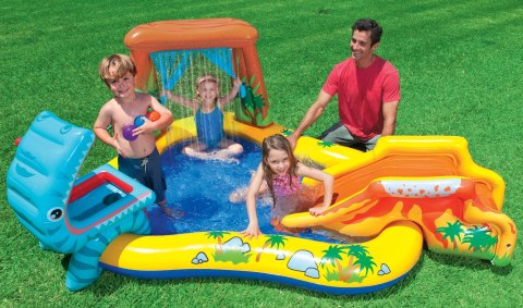 Basen wodny plac zabaw dla dzieci zjeżdżalnia fontanna INTEX 57444
