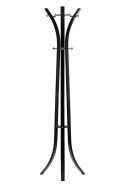 Wieszak stojak na ubrania podłogowy czarny ModernHome