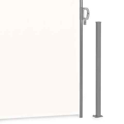 Składana markiza 300x200 cm boczna roleta parawan do ogrodu na taras beżowa MultiGarden