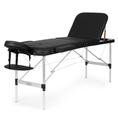 Aluminiowy stół do masażu i rehabilitacji 3-segmentowy składany w walizkę + torba ModernHome