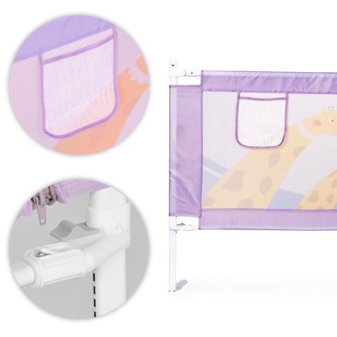 Barierka ochronna na łóżko 200 cm osłona zabezpieczenie dla dzieci ECOTOYS