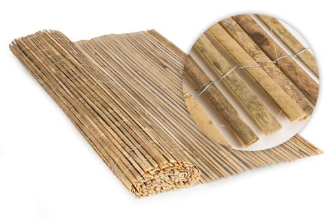 Dwustronna mata bambusowa 150x300 cm na balkon taras ogrodzenie naturalna MultiGarden