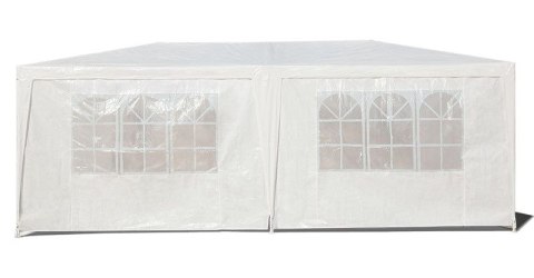 Namiot pawilon ogrodowy handlowy 3x6 m 6 ścianek biały MultiGarden