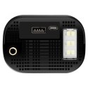 Pompka rowerowa elektryczna kompresor do opon powerbank 6000mAh latarka LED