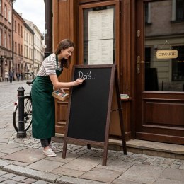 Potykacz stojak reklamowy 83x50 cm dwustronna tablica kredowa ModernHome