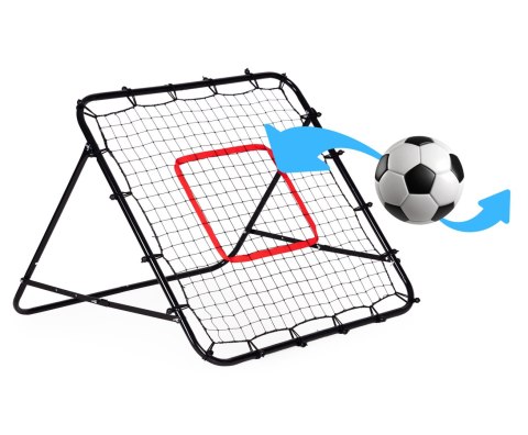 Rebounder do piłki nożnej trenażer piłkarski bramka do odbijania piłki 100x100 cm MOVEPRO