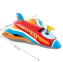 Dmuchany myśliwiec do pływania dla dzieci samolot z działkiem wodnym INTEX 57531