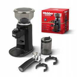 Młynek elektryczny żarnowy do kawy automatyczny 25 poziomów WEBBER CG6 180W