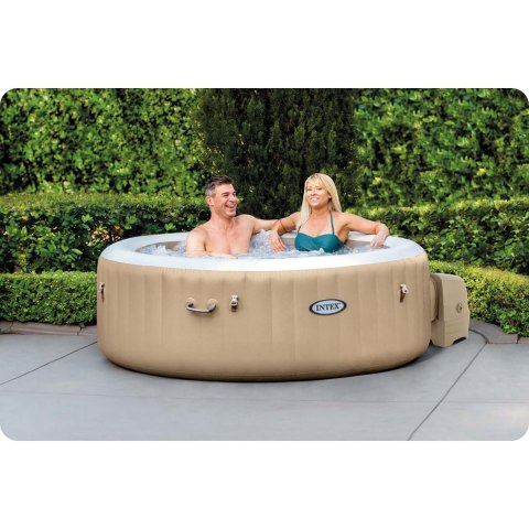 Nadmuchiwane SPA basen z hydromasażem 4 os. 196x71 cm akcesoria premium INTEX 28426