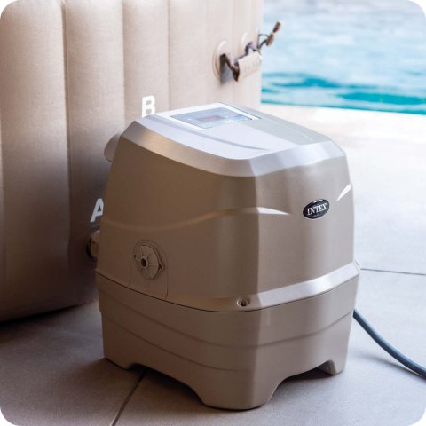 Nadmuchiwane SPA basen z hydromasażem 4 os. 196x71 cm akcesoria premium INTEX 28426