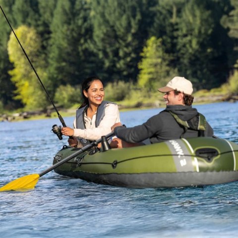 Ponton dmuchany Seahawk 2 2-osobowy pompka 2 wiosła INTEX 66332