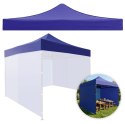 Dach poszycie 3x3 m do namiotu pawilonu ogrodowego 420D PVC niebieski MultiGarden