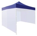 Dach poszycie 3x3 m do namiotu pawilonu ogrodowego 420D PVC niebieski MultiGarden