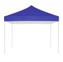Dach poszycie 3x3 m do namiotu pawilonu ogrodowego 420D PVC niebieski MultiGarden