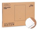 Lustro łazienkowe LED ścienne 50x70 cm 3 barwy włącznik dotykowy ModernHome