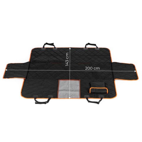 Pokrowiec mata do samochodu dla psa tylna kanapa uniwersalny rozmiar Petsi