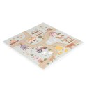 Duża mata piankowa EVA dla dzieci farma 90,5x90,5 cm 21 elementów ECOTOYS