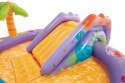 Basen dmuchany dla dzieci wodny plac zabaw 201x157x69 cm zjeżdżalnia fontanna dinozaur INTEX 56139