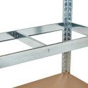 Regał magazynowy 180x90x30 cm stal galwanizowana 5 półek 875 kg ModernHome