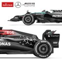 Samochód zdalnie sterowany Mercedes AMG F1 W15 E R/C skala 1:12 Rastar 10250
